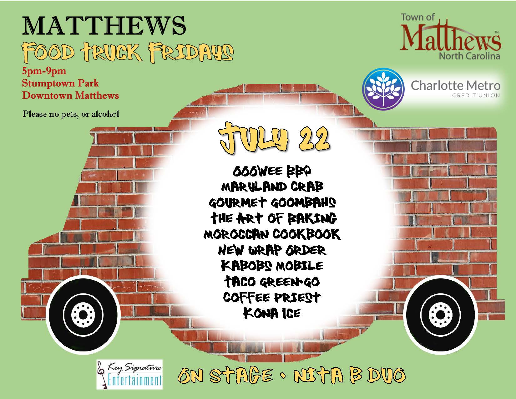 FoodTruckFridayMatthewsNC7.22.16